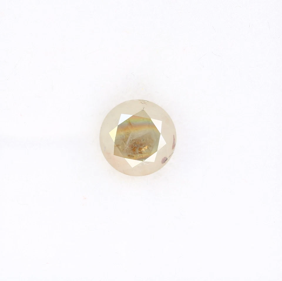 2.04 CT 7.40 MM Polished Round Brilliant Cut Grey Diamond For Proposal Ring - Image 4 of 4