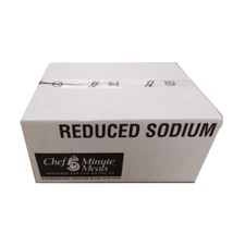 1 CASE Inspection Date 2026 5 MINUTE CHEF MEALS - LOW SODIUM
