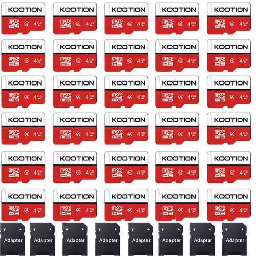 Kootion 5/ 10/ 100pcs Micro SD card 4GB Memory Card High Speed TF Card Wholesale - $117.00