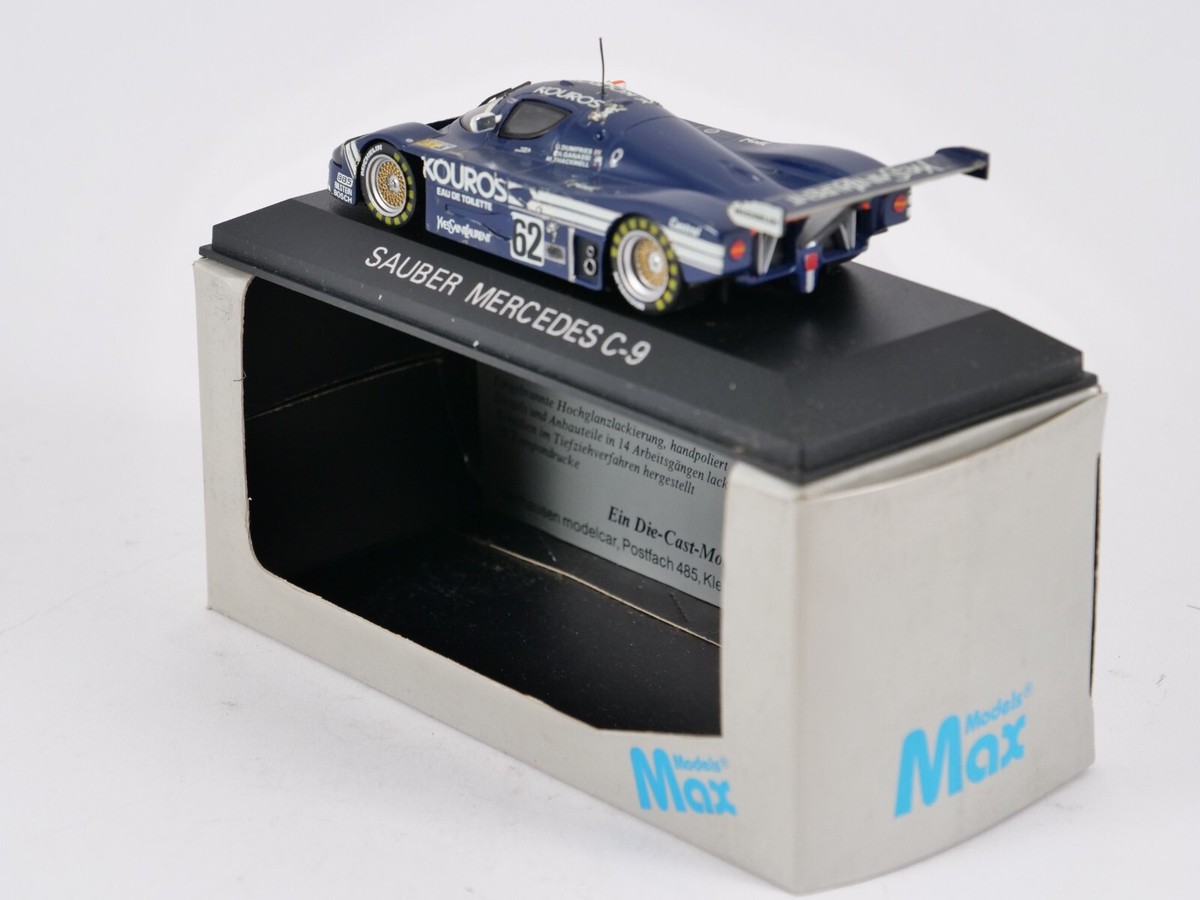 Models Max Nr 1008 Sauber Mercedes C9 Kouros LM 1987 Limited