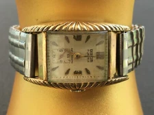Vintage Ladies Womens 17 Jewel Teriam Watch 10k RGP Swiss Made Working Running