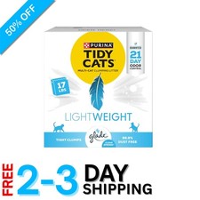 Multi Cat Litter with Ammonia Blocker - Purina Lightweight Clear Springs 17 lb