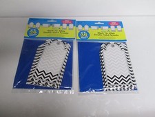 BARKER CREEK BLACK TIE AFFAIR DOUBLE-SIDED ACCENTS LL2206 2pks OF 36  NEW