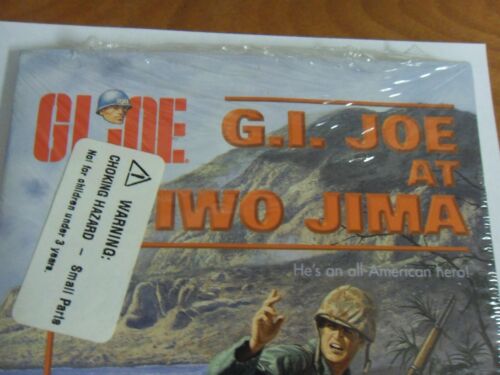 RARE GI Joe At Two Jima - at D-Day Dog Tag & Chain 1998. Hasbro Sealed With Book - Picture 2 of 7