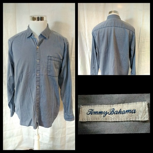 tommy bahama chambray shirt
