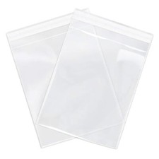- 8" X 10" 200 Count Crystal Clear Resealable Cello Poly Bags for Packaging P...