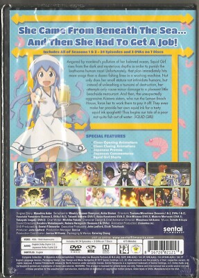 The Squid Girl: The Complete Anime Collection & OVA'S (DVD,2017