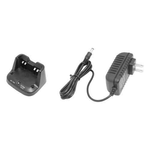 Walkie Talkie Charger DC 12V 1A For IC-F33G IC-F43G IC-F70HD US Standard - Zdjęcie 6 z 6
