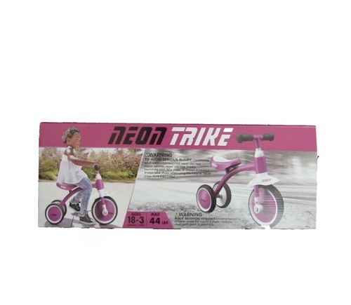 NEON Toddler Trike, 18-36 Months, Pink 