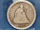 1875 S Seated Liberty Twenty Cents ANACS G-6