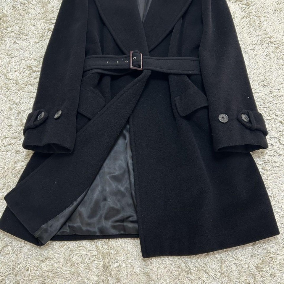 Max Mara Andco Cashmere Belted Belt Long Coat 40 eBay