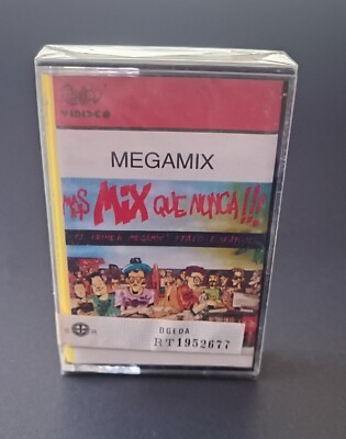 Mas Mix Que Nunca SEALED NEW!!! cassette Italo Disco 