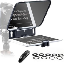 10 Inch Teleprompter for iPad Tablet Remote