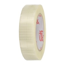 Filament Strapping Tape, 1 3/16"x54.7yd Fiberglass Mesh Packaging