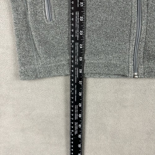 Patagonia Synchilla Vest Mens Medium Gray Full Zip Fleece Pockets Lightweight - Picture 9 of 9