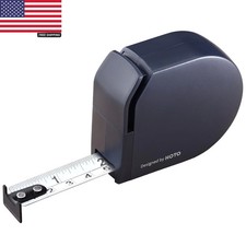 Self-Locking Tape Measure, Pocket-Size Retractable Measuring Tape, Dual Unit Ft