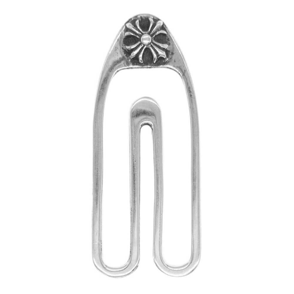 美品 Chrome Hearts money clip paper clip CHROME HEARTS (no original) PAPER CLIP silver money clip for