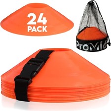 Disc Soccer Cones for Training 200 100 50 Count Kids Sports