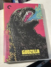 Custom GODZILLA Criterion Collection Showa Era Slip w 8-Disc Empty Case NO DISCS