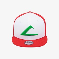 NEW ERA Kids x Pok mon Ash Ketchum Snapback Cap / Red / 100 Authentic