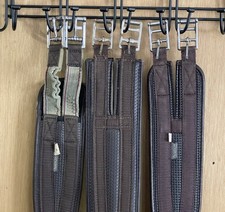 USED English Girths for Horses bundle of 3 Read description see photos 