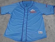 Dynasty Cooperstown Collection Texas Rangers Jersey Men's XL Blue Embroidered