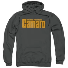 Chevrolet Command Performance Mens Hoodie Charcoal Officially Licensed
