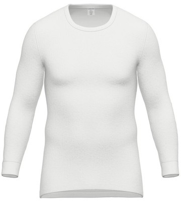 Ammann  Langarm 1/1 Arm Unterhemd Shirt weiß Doppelripp Exquisit Gr.  7