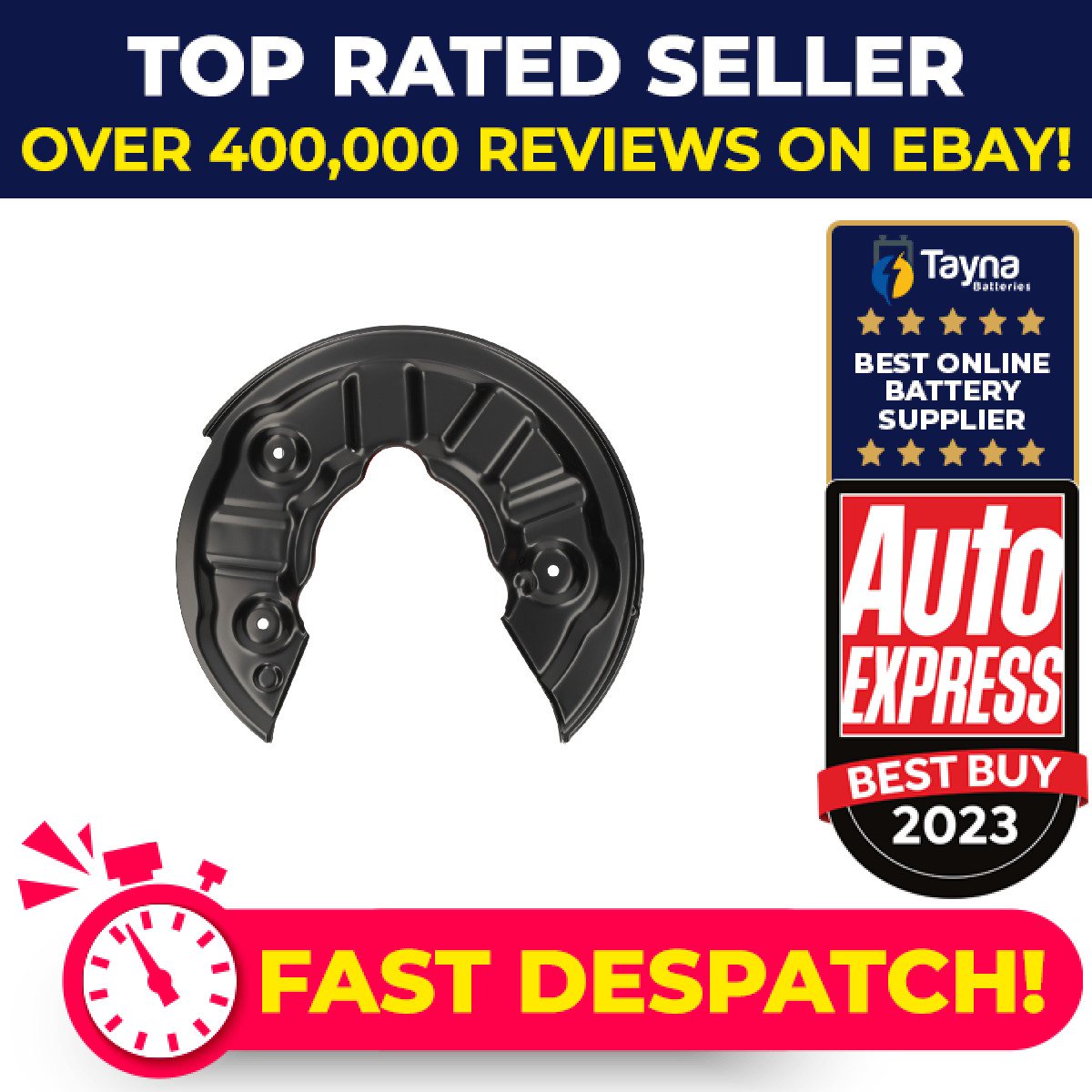 Brake Disc Splash Panel fits CUPRA FORMENTOR KM7 2.0D Rear Left 2021 on Guard