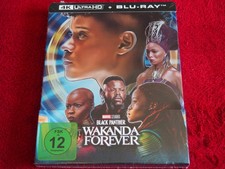 Black Panther: Wakanda Forever - Steelbook - (4K Ultra HD) (+ Blu-Ray) - NEU OVP