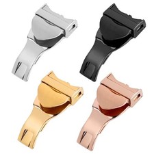 18mm Stainless Steel Deployant Clasp Watch Buckle For Tudor Rubber Straps Metals