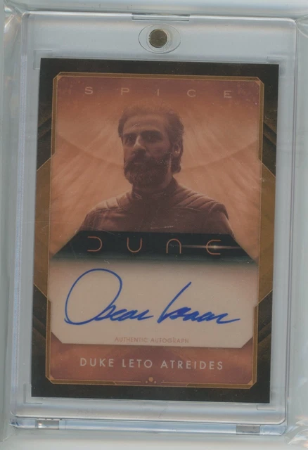 2025 Topps Dune Chrome Duke Leto Atreides Collection OSCAR ISAAC Auto
