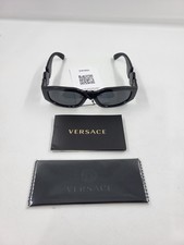 Versace VE4361 5360/87  Sonnenbrille Schwarz Grey Medusa Biggie Neu