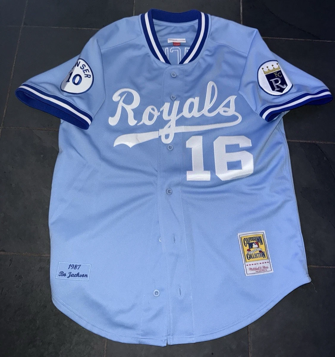 【新品】MITCHELL & NESS AUTHENTIC BP-BO#16 mens-mitchell-and-ness-bo-