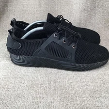 The Well Water Shoes Mens Size 44 Black Mesh Athletic Quick Dry Drain Outdoor