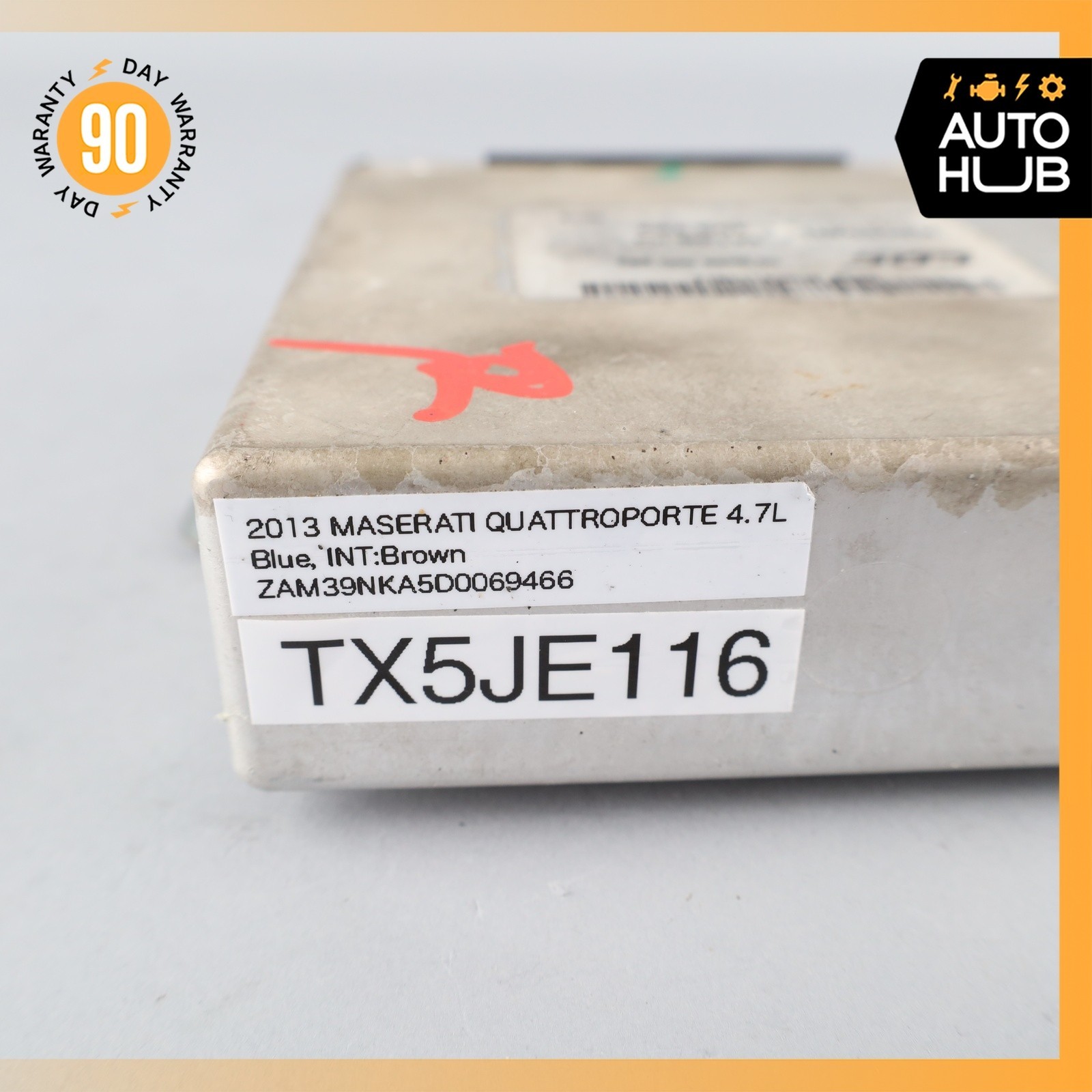 09-13 Maserati Quattroporte M139 CDC Suspension Control Module 290752 OEM 51k