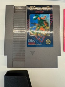 Commando Nintendo NES 1986 CIB Complete in Box! L@@K!