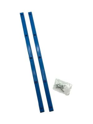 Vision Psycho Rails Skateboard Rails Blue / Oldschool Slides & Grabs + Schrauben