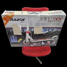 New RAZOR Pro XX Silver Scooter Aluminum Trick Freestyle Stunt Kick 8+ years NIB