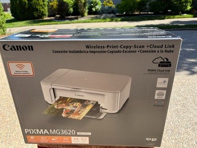 BRAND NEW! Canon Pixma MG3620 Wireless All-In-One Color Inkjet Printer WHITE