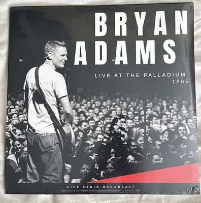 Bryan Adams - Live In The Palladium 1985 180g Vinyl