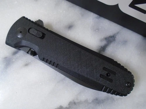 SOG Pentagon XR Blackout Ball Bearing Pivot Pocket Knife Dual Edge Tip 12610157 image 16