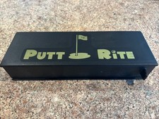 Vintage Putt-Rite Adjustable Precision Golf Putting Trainer Alignment Guide- 35