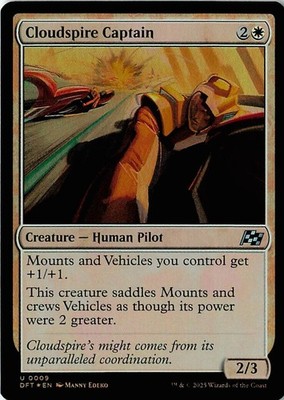 Cloudspire Captain Aetherdrift Foil