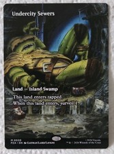 Undercity Sewers, Borderless M0020 Mythic TMNT NM MTG