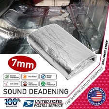 Car Engine Hood Heat Shield Insulation Sound Deadener Noise Mat Deadening Pad