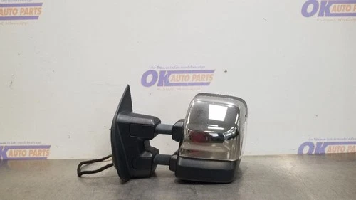 16 NISSAN TITAN XD PLATINUM POWER SIDE VIEW MIRROR LEFT DRIVER CHROME