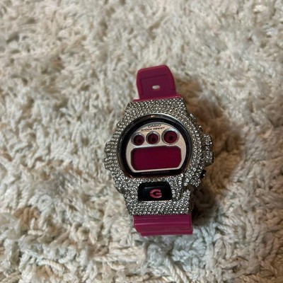 CASIO G SHOCK DW 6900CS Pink Rhinestone