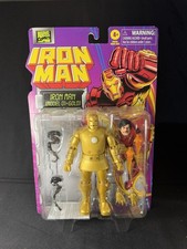 Iron Man Model 01-Gold Marvel Legends 6  Figure Hasbro 2024 Retro Card NEW