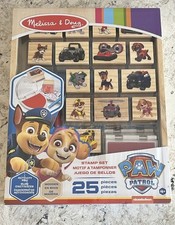 NIB & Sealed Melissa & Doug Paw Patrol Wooden Stamps Activity Set